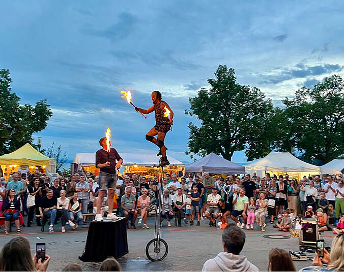 Straßenkünstler (Foto: Stadt Friedrichshafen)