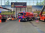 Der Messestand der Feuerwehr Friedrichshafen bei der IBO 2021