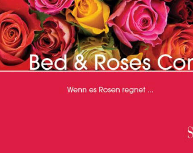 rote, rosa und gelbe Rosen