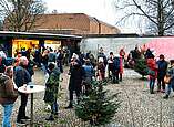 Zahlreiche Besucher beim Adventssingen im Wellenbad