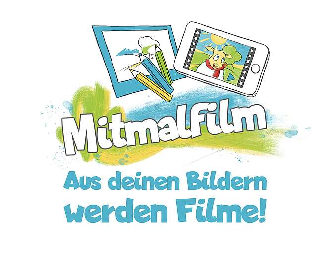 Bild zur Veranstaltung: Filmtage 2025 / Mitmalfilm / Kinderworkshop  / 4-9 Jahre