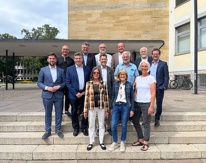 Gruppenfoto geehrte GR-Mitglieder, (Foto: Stadt Friedrichshafen)